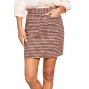 ModCloth Informed Ensemble Houndstooth Miniskirt